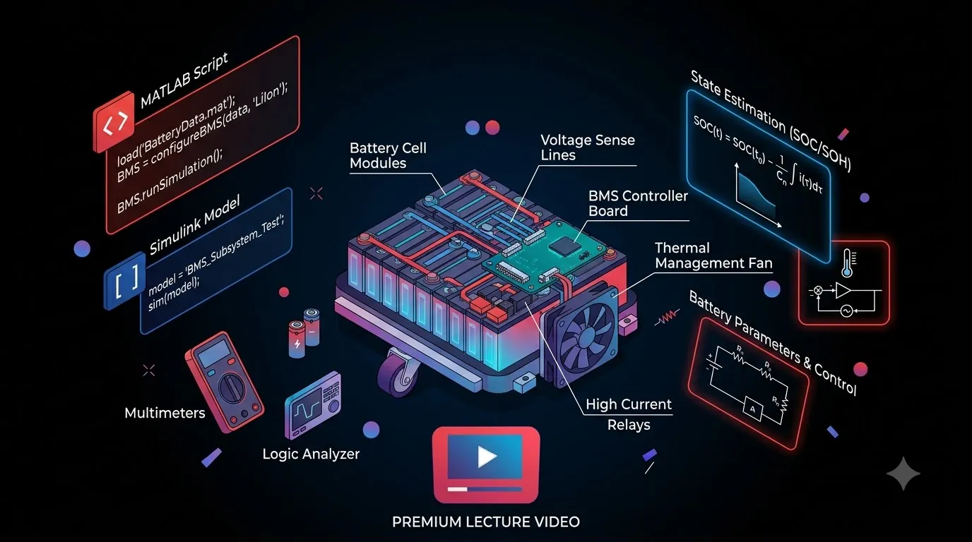 Battery Management Systems using MATLAB
